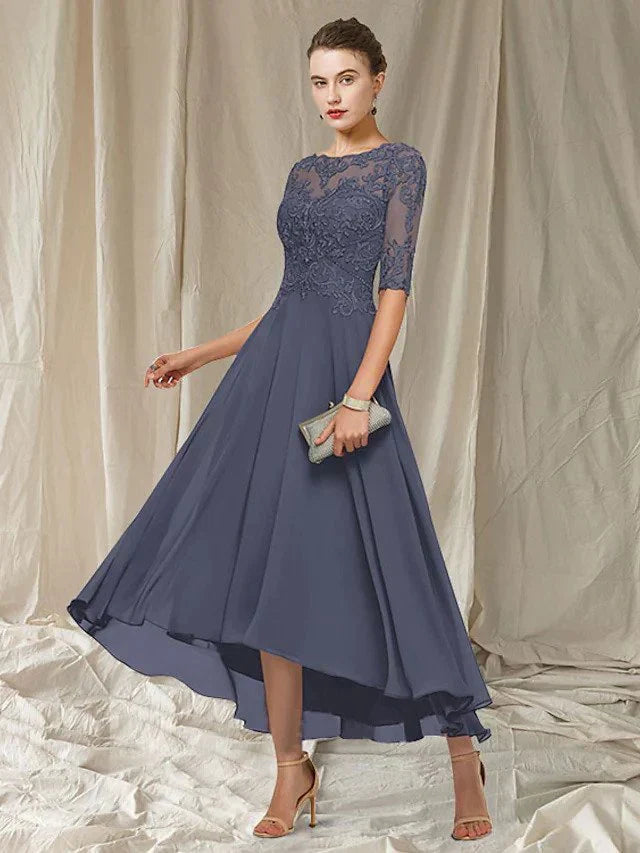 Janne - elegant i en chic klänning