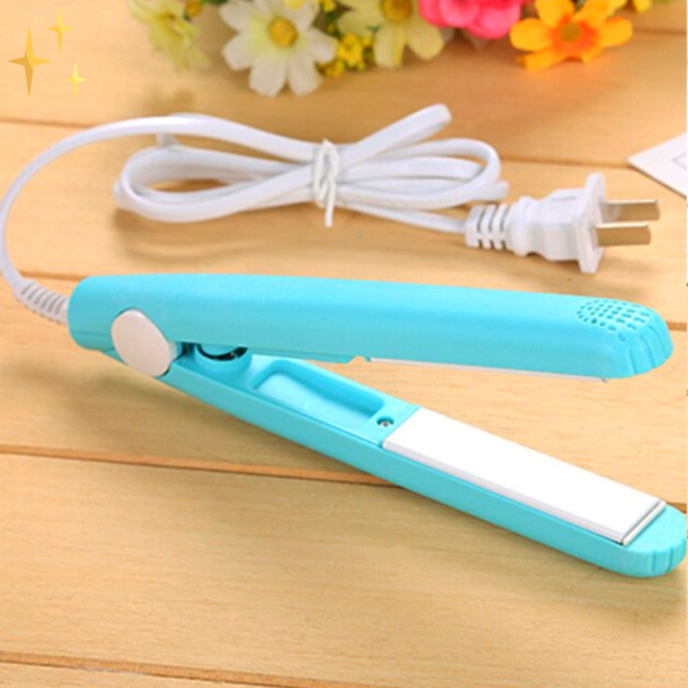 Curl&Style ™ 2-in-1 Keramisk mini Hårlock och Styler | Styla ditt Hår var som Helst utan extra Vikt | Inkl. GRATIS Praktisk Reseförpackning värd Kr 150