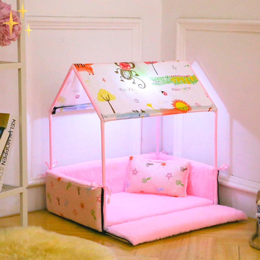 PetTerrace™ Husdjur Chic Sovplats Terrace | Bara det Bästa för din Söta Fyrbenta Vän