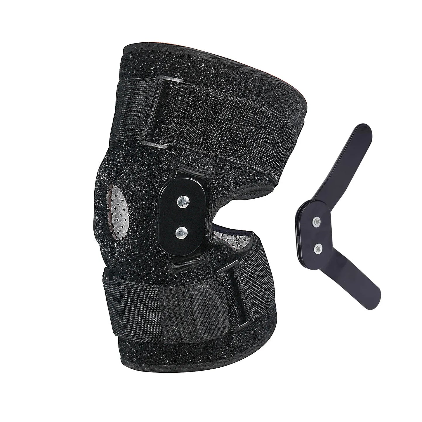 FlexiGuard justerbart och ledat knäskydd för optimalt stöd och smärtlindring