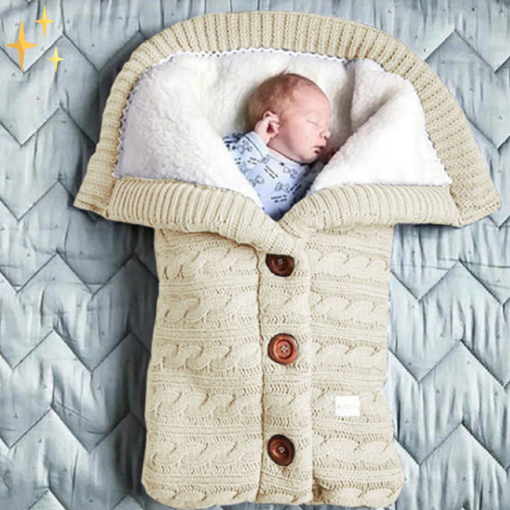 TheBlankie™ Baby Sovsäck | Den Varmaste, Mjukaste och Säkraste Sovsäcken för ditt Barn
