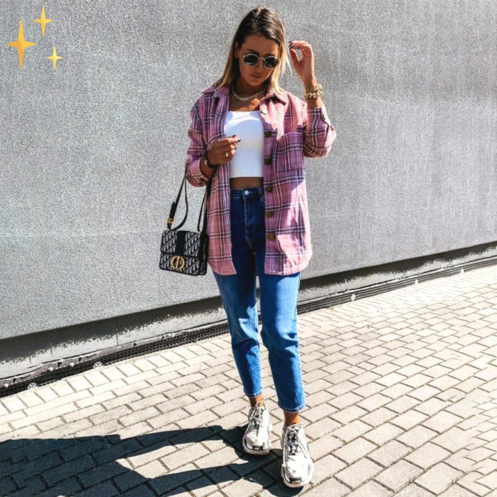 Mirabella™ Jennifer Plaid Cardigan | Den perfekta kavajen för den här säsongen