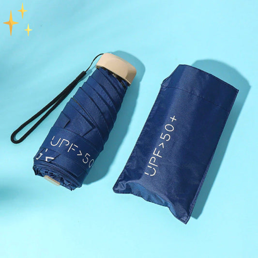 2x Storm™ UPF>50+ Miniparaply i telefonstorlek | Det är slut med att bli blöt i regnet, alltid förberedd!